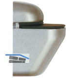 Tablar-Klemmtr�ger, Materialst�rke 4-26 mm, Zinkdruckguss Edelstahl Effekt