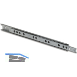 Kugelk�figf�hrung AZ 870 Teilauszug, L�nge 374 mm, Stahl verzinkt