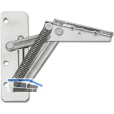 Hochstellst�tze HL, RECHTS, Tragkraft max. 9KG, Stahl vernickelt