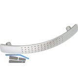 Griff Pharis LA 96 mm, Breite 124 mm, ZN verchromt matt