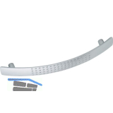 Griff Pharis LA 128 mm, Breite 160 mm, ZN verchromt matt