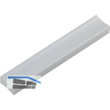 Griff Agetor LA 96 mm, Breite 108 mm, Aluminium geb�rstet