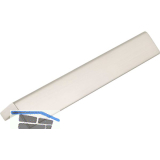 M�belgriff Avior LA 160 mm, Breite 180 mm, Aluminium Edelstahl Effekt