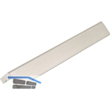 M�belgriff Avior LA 192 mm, Breite 212 mm, Aluminium Edelstahl Effekt