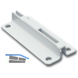 ELEMENT SYSTEM Classic Einzelhalterung 10005 Stahl silberfarbig