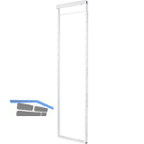 PEKA Rohrrahmen 1805 - 2205 mm Hochschrank Standard Wei�