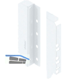 BLUM TANDEMBOX antaro R�ckwandhalter, H�he C, Seidenwei�