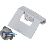 BLUM TANDEMBOX antaro Griff/Mitnehmer Innenschubkasten, Kunststoff grau RAL9006