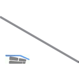 BLUM TANDEMBOX antaro Querreling eckig, L�nge 1046 mm, Aluminium grau RAL9006