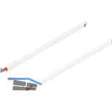 BLUM TANDEMBOX antaro L�ngsreling Set, NL 600, Seidenwei�