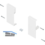 BLUM TANDEMBOX antaro Fronthalter H�he K, Kunststoff Seidenwei�