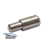 Steckbodentr�ger Semi, Bohr � 5 mm, Stahl vernickelt, VPE 100 ST