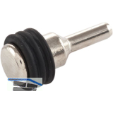 Glasbodentr�ger Petra zum Stecken, Bohr � 3 mm, Stahl vernickelt