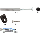 ALUMIS Smartframe Zubeh�r-Set schwarz