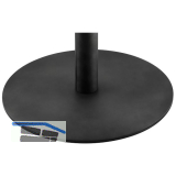 SIMAUSROM Bodenplatte Jaco DM 450 mm Schwarzstahl schutzlackiert