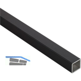 ALUMIS Smartcube/Smartframe Profil Alu schwarz
