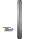 SIMAUSROM Tischs�ule Amila 60 x 60 x 395 mm Schwarzstahl schutzlackiert