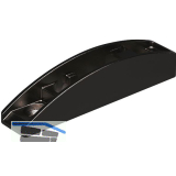 Bremsklappenhalter KIARO Frontbefestigung zum Anschrauben, Zamak vern. schwarz