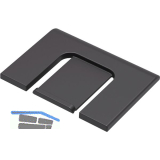 KIMANA SKIN Abdeckkappen Korpus H0, anthrazit