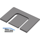 KIMANA SKIN Abdeckkappen Korpus H0, grau