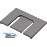 KIMANA SKIN Abdeckkappen Korpus H1, grau