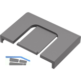 KIMANA SKIN Abdeckkappen Korpus H4, grau