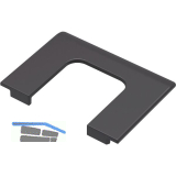 KIMANA SKIN Abdeckkappen Front H2, anthrazit