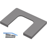 KIMANA SKIN Abdeckkappen Front H0, grau