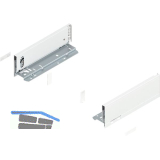 BLUM LEGRABOX pure Zarge H�he M, NL 270, Seidenwei�-matt