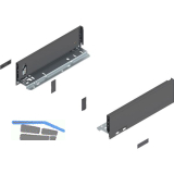 BLUM LEGRABOX pure Zarge H�he M, NL 300, Oriongrau-matt