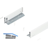 BLUM LEGRABOX pure Zarge H�he M, NL 300, Seidenwei�-matt