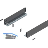 BLUM LEGRABOX pure Zarge H�he M, NL 400, Oriongrau-matt