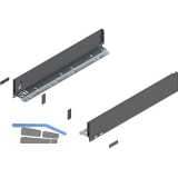 BLUM LEGRABOX pure Zarge H�he M, NL 500, Oriongrau-matt