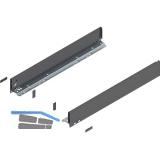 BLUM LEGRABOX pure Zarge H�he M, NL 650, Oriongrau-matt