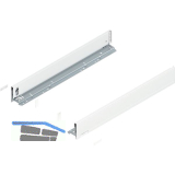 BLUM LEGRABOX pure Zarge H�he M, NL 650, Seidenwei�-matt