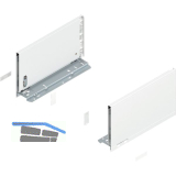 BLUM LEGRABOX pure Zarge H�he C, NL 300, Seidenwei�-matt