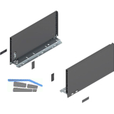 BLUM LEGRABOX pure Zarge H�he C, NL 350, Oriongrau-matt