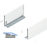 BLUM LEGRABOX pure Zarge H�he C, NL 350, Seidenwei�-matt