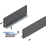 BLUM LEGRABOX pure Zarge H�he C, NL 500, Oriongrau-matt