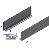 BLUM LEGRABOX pure Zarge H�he C, NL 650, Oriongrau-matt