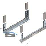 BLUM LEGRABOX free, Zarge H�he C, NL 600, Inox (Antifingerprint)