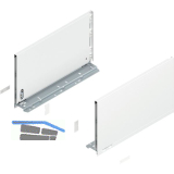 BLUM LEGRABOX pure Zarge H�he F, NL 400, Seidenwei�-matt