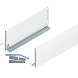 BLUM LEGRABOX pure Zarge H�he F, NL 600, Seidenwei�-matt