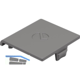 Abdeckkappe PK2 PRO, Kunststoff grau