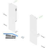 BLUM TANDEMBOX antaro Fronthalter H�he D, Kunststoff Seidenwei�