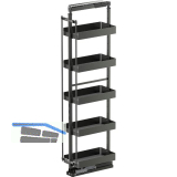 VS TAL Larder 5 Hochschrankauszug Set Essentio KB 300 mm 5 Ablagen Lava