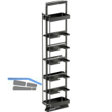 VS TAL Larder 6 Flex Hochschranksauszug Essentio Broom KB 300 mm Lava