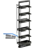 VS TAL Larder 5 Flex Hochschranksauszug Essentio Broom KB 300 mm Lava