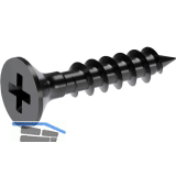 KIMANA Befestigungsschrauben 3,5 x 18 mm, schwarz