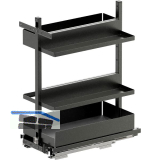 VS SUB Larder Flex Essentio Spice Unterschrank Set KB 300 mm Lava